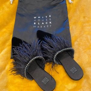 WHBM feather Mules
